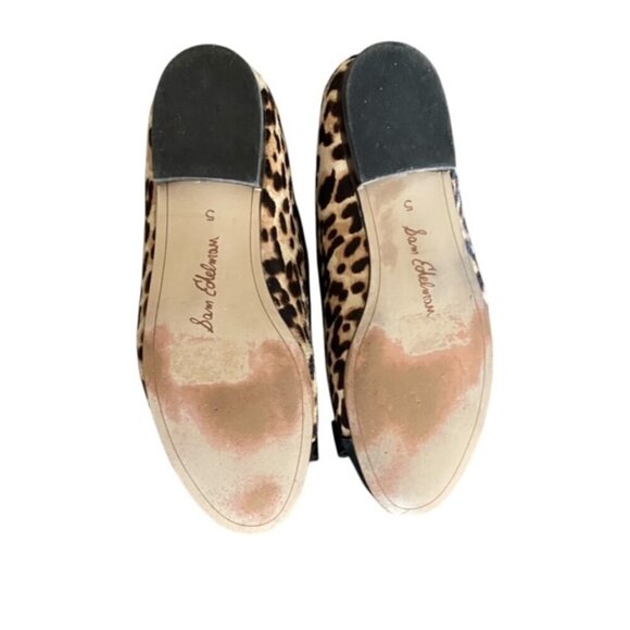 Sam Edelman Mage Leopard Ballet Flats 5 - Picture 7 of 7